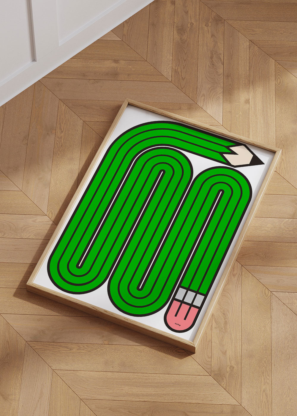 LIQUID LEAD GREEN POSTER