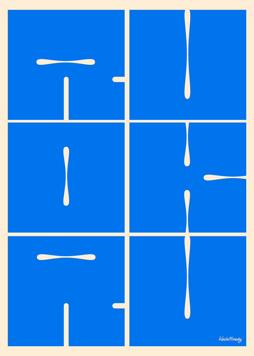 RUOK BLUE POSTER
