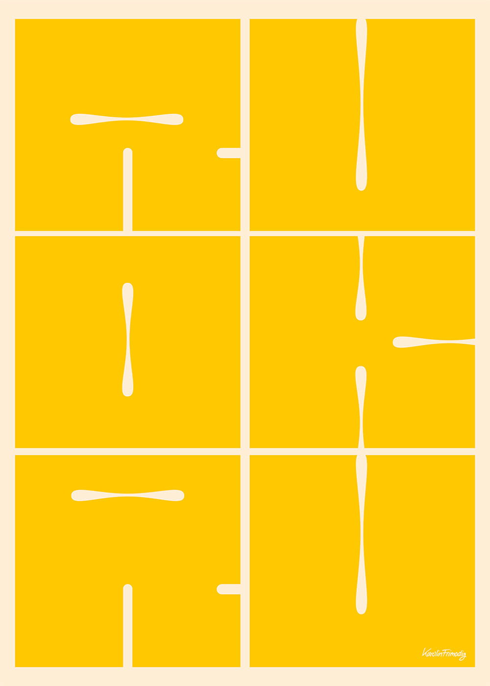 RUOK YELLOW POSTER